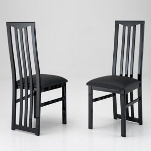 Cexa Wooden Dining Chair In Black