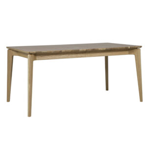 Hazel Wooden Extending Dining Table Small In Oak Natural