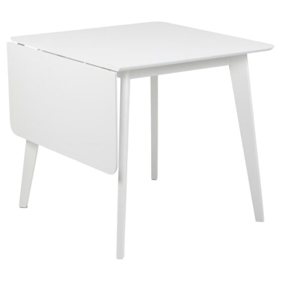 Reims Wooden Extending Dining Table In White